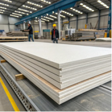 Асбестоцементный плоский лист (шифер) 2500x1500x10 мм ЛП-П ГОСТ 18124-95