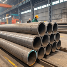 Бесшовная углеродистая труба 20x3.2 мм стальная горячедеформированная 09Г2С ГОСТ 32528-2013