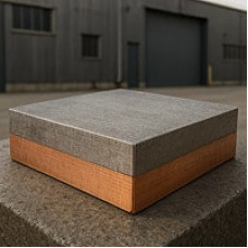 Биметаллическая плита 9.5 мм У8/75Н34Х8Г3 ТУ 14-1-2198-77