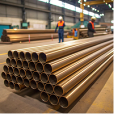 Бронзовая круглая труба 45x10 мм Бр05Ц5С5 ГОСТ 24301-93