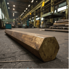 Бронзовый шестигранник 5 мм БрАЖМц10-3-1.5 ГОСТ 1628-78