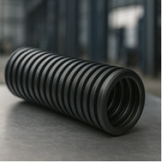 Гофрированная труба из полиамида ДУ 17 серия F2 индустриальная