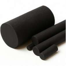 Капролоновый стержень 25x1000 мм экструзионный графитонаполненный ПА 6-МГ ТУ 2224-036-00203803-2012