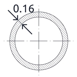 Нержавеющая круглая труба 15x0.16 мм 09Х18Н10Т ГОСТ 10498-82 холоднодеформированная зеркальная купить в Астане