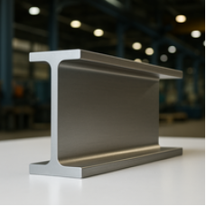 Стальная балка 100x55x4.1x5.7 мм Б1 Ст3гпс ГОСТ Р 57837-2017