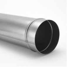 Воздуховод стальной 1.2x125 мм сварной