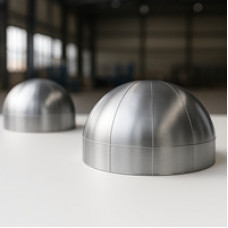 Оболочка цеппелиновая из оцинкованной стали 1000x0,55x400 мм ГОСТ 23208-2003