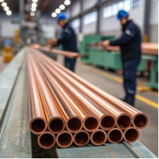 Медная дюймовая труба 12.7 мм C12000 ASTM B280 холоднотянутая