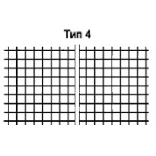Нержавеющая сварная сетка тип 4 100x150x3x4 мм ГОСТ 23279-2012