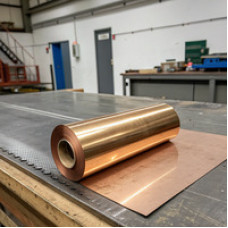 Бронзовая фольга 0.5x50 мм БрОЦС4-4-2,5 ГОСТ 15885-2018