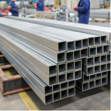 Дюралевая профильная труба 10x10x1.5 мм Д16 ГОСТ 18475-82