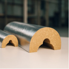 Полуцилиндр кашированный стеклотканью 18x30 мм ГОСТ 23208-2003