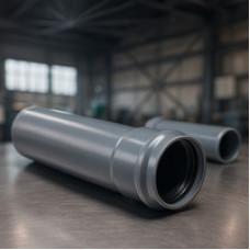 Канализационная внутренняя НПВХ труба 75x3 мм раструбная с кольцом PVC-U ГОСТ 32412-2013