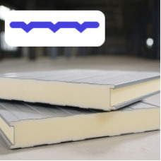 Стеновая ТСП 50x1000 мм, МВ, Z-Lock, профиль с канавкой 150, RAL 1015