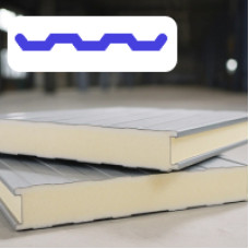 Стеновая ТСП 50x1000 мм, МВ, Z-Lock, профиль трапеция 50/50, RAL 6002