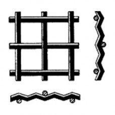 Нержавеющая рифленая сетка СР 50x8 мм 12x18Н9Т ГОСТ 3306-88