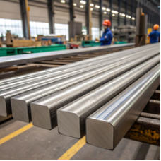 Нержавеющий квадрат 50x6 мм AISI 304L ГОСТ 5632-72