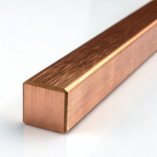 Медный квадрат 11x11 мм М1 ГОСТ 1535-2016