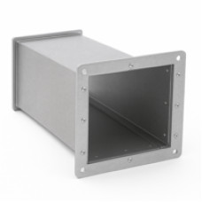 Прямоугольный воздуховод оцинкованный 0.55x100x100 мм