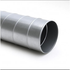 Воздуховод стальной 0.5x125 мм спирально-навивной