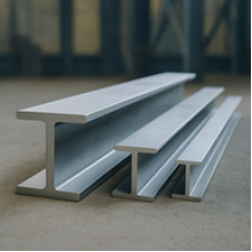 Стальная балка 218x157x13x21 мм Ш5 Ст3гпс ГОСТ Р 57837-2017