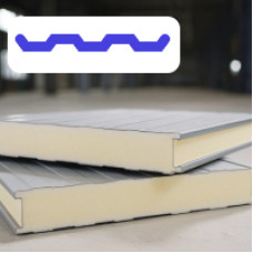 Стеновая ТСП 50x1000 мм, МВ, Z-Lock, профиль трапеция 50/50, RAL 6002