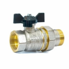 Латунный шаровой на газ кран LD Pride Ду 20 Ру 40 ЛС59-1 ВР
