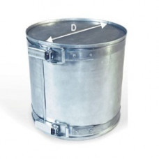 Оболочка для фланца из оцинкованной стали 240x0,55 мм ГОСТ 23208-2003