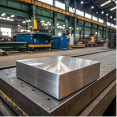 Квадратная нержавеющая поковка 180x180 мм 03Х11Н10М2Т1 ТУ 14-1-1046-74